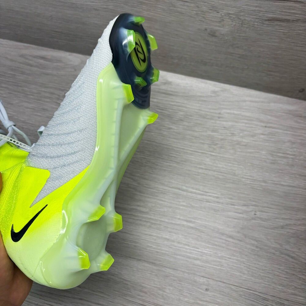NEW Nike Phantom Luna 2 Elite FG Soccer Cleats HF4358-003 Men’s Sz 6 Yellow/Gray - Picture 6 of 13